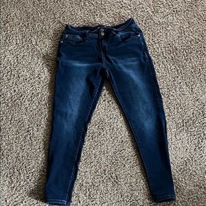 Wallflower Dark Blue Skinny Jeans